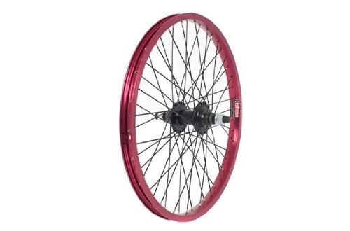 Mountain Bike Wheel : Diamondback 20" 14mm Driver Colours BMX Front Wheel (Red)