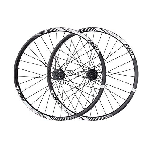 Mountain Bike Wheel : DREANNI Mountain Bike Wheels Set 26 27.5 29 Inch Aluminium Alloy Section Rims Quick Release Sealed Bearings 32 Hole Disc Brake 8 / 9 / 10 / 11-Speed Cassette Type Carbon Fiber Hub