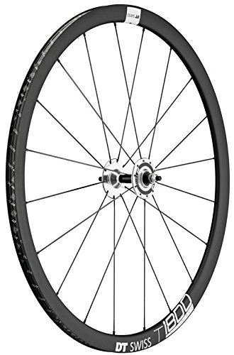Mountain Bike Wheel : DT Swiss Unisex's WHDT1801F Bike Parts, Standard, Front-32 mm Aluminium Clincher