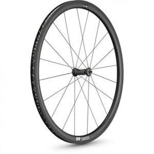 Mountain Bike Wheel : DT Swiss Unisex's WHDTPRC1404F Bike Parts, Standard, Front-35 mm Carbon Clincher