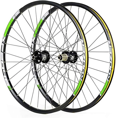 Mountain Bike Wheel : Electric Bikes Conversion Kit Mountain Bike Wheelset 26 / 27.5 Inch, Disc Brake Rapid Release 6 Pawl 4 Bearing 72 Rings 8 / 9 / 10 / 11 Speed, Wheels Lightweight Only 1850g Suitable for most bicycles