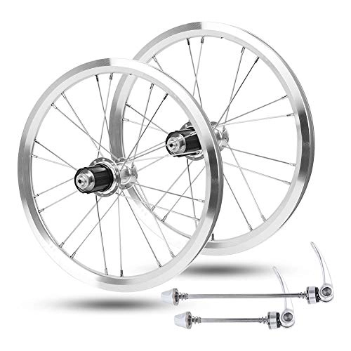 Mountain Bike Wheel : Ever Mountain Bike Wheelset, Aluminium Alloy V Brake Variable 11 Speed Double Layer Wheel Hub Bike Wheelset Bicycle Accessor