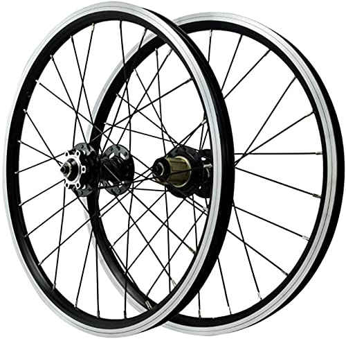 Mountain Bike Wheel : EXOTC 20 Inch Mountain Bike Aluminum Alloy Wheel Set, Six Nail Disc Brake Rim Brake V Brake Card 11 Speed 12 Speed Six Claw(Color:D)