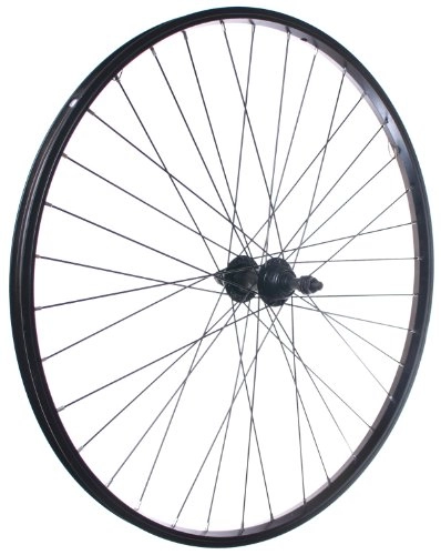 Mountain Bike Wheel : FireCloud 26" REAR 5 6 or 7 speed SOLID AXLE MOUNTAIN Bike Bicycle WHEEL BLACK SPOKES