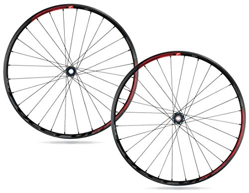 Mountain Bike Wheel : Fulcrum Red Fire 5 Wheelset MTB 27, 5" TL Ready XD CL Boost black / red 2018 mountain bike wheels 26