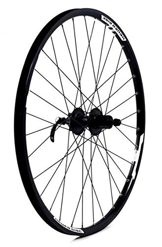 Mountain Bike Wheel : HBR KX Wheels: MTB 26" Doublewall Q / R Cassette Wheel Disc Brake (Rear)-SILVER -26
