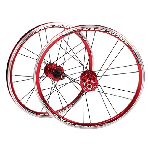 Mountain Bike Wheel : HJJGRASS Cycling Wheels 20" MTB Bike Wheel Set Disc Rim Brake 7 / 8 / 9 / 10 Speed Sealed Bearings Hub, K