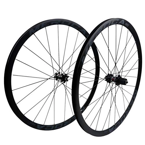 Mountain Bike Wheel : HJJGRASS Cycling Wheels 26" Wheel Mountain Bike RED HUBS And Decals V-Brake C-Brake Disc Pull, Aluminum Alloy, PRO