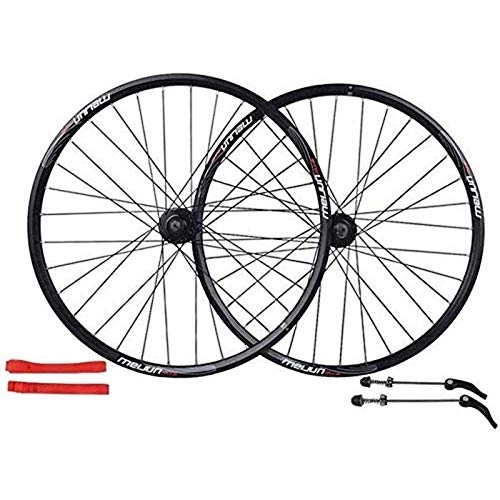 Mountain Bike Wheel : HJRD bicycle wheelset 26 inch, double-walled aluminum alloy bicycle wheels disc brake mountain bike wheel set quick release American valve 7 / 8 / 9 / 10 speed