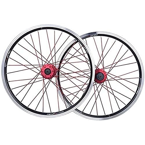 Mountain Bike Wheel : HJRD Bicycle Wheelset, 26 Inch Mountain Bike Wheels Bicycle Wheelset Front Rear Wheelset Double-Walled MTB Rim Fast Release Disc Brake, 7-10 speed, 32H
