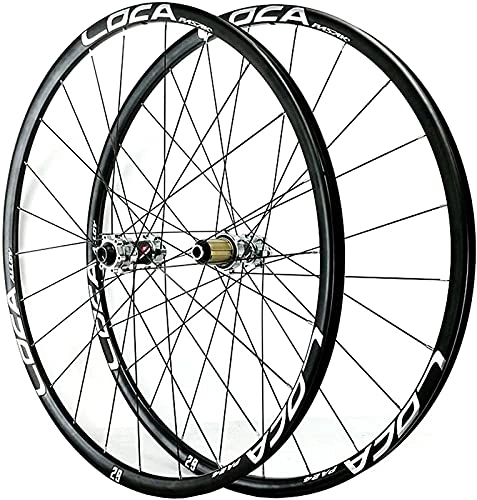 Mountain Bike Wheel : HXJZJ Mountain Bike Wheelset for 26 / 27.5 / 29 Inch MTB Rim Disc Brake Front Wheel Rear Wheel Wheel Through the Axle 24H 8 / 9 / 10 / 11 / 12 Compartment Flywheel, 27.5in