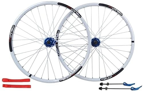 Mountain Bike Wheel : JTYX 26 Inch Mountain Bike Cycling Wheels, Quick Release Palin Bearing 7 / 8 / 9 / 10 Speed Disc Brake Wheel Set