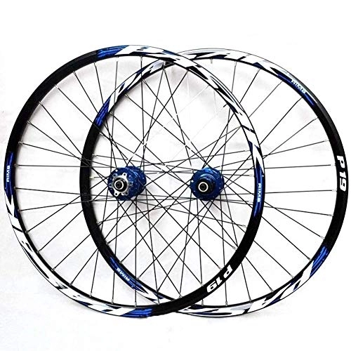 Mountain Bike Wheel : L.BAN Road Bike Wheels 27.5" Mountain Bike Wheel Bearing Alloy Wheels Quick Release Taper Drum Type Disc Brake Bicycle Wheel