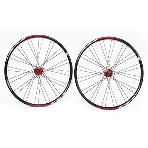 Mountain Bike Wheel : L.BAN wheelset 29 inch rear / front, mountain bike bicycle wheels ultralight double-walled aluminum alloy bicycle rim disc brake quick release 32H 8-11 speed