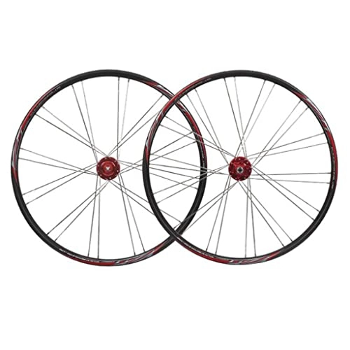 Mountain Bike Wheel : LDDLDG MTB Wheel 26inch Bicycle Wheelset Mountain Bike Rim 28Spoke Disc / Rim Brake QR Sealed Bearing Hubs for 7-10 Speed Cassette Flywheel(Size:black)