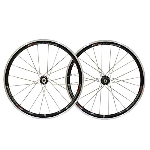 Mountain Bike Wheel : LI-Q 20 Inch Bicycle Front Wheel Rear Wheel, Trekking Bike Disc Brake, Quick Release Disc Brake 20 Hole