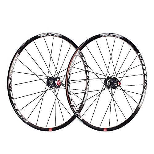Mountain Bike Wheel : LI-Q 29 Inch Wheel Mountain Bike, Trekking Disc Brakes And Brake Wheels, V-Ring (Front + Rear)