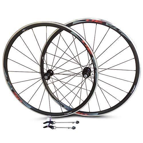 Mountain Bike Wheel : LI-Q 700c road bike front wheel disc rim brake seal bearing wheel