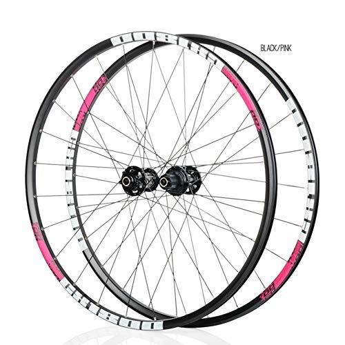 Mountain Bike Wheel : LI-Q 700C Wheel Road Bike Rim Double Wall Quick Release Hub V Brake RS1500