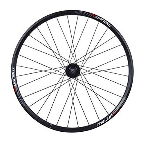 Mountain Bike Wheel : LICHUXIN Oksmsa 26 Inch Mountain Bike Rear Wheel Quick Release V / disc Brake Cycling Wheels Spin Fly Wheels Double Wall Aluminum Rim 32 Hole (Color : Black, Size : 26inch)