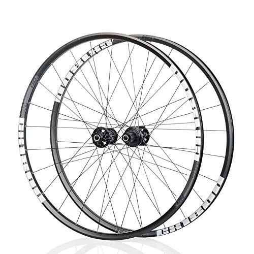 Mountain Bike Wheel : LIDATUO Bicycle Wheel Road Bikes Wheelset 4 Palin 24 Holes 700C Disc Brake CX1800, gray