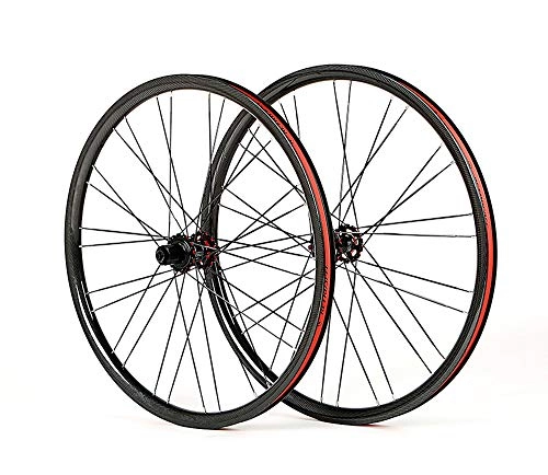 Mountain Bike Wheel : LIDAUTO 27.5" Mountain Bike MTB Wheelset Full Carbon Fiber Hub Bearings Wheels Rim Off-road Ultralight