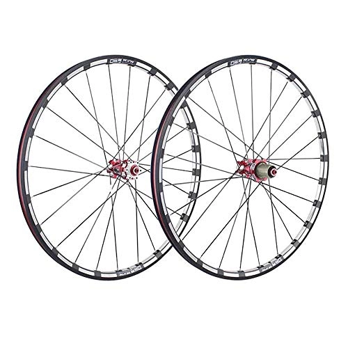 Mountain Bike Wheel : LIDAUTO Mountain Bicycle Wheels Carbon Fiber 5 Bearing Hub Super Smooth Wheel Wheelset Rim 29" inch, black