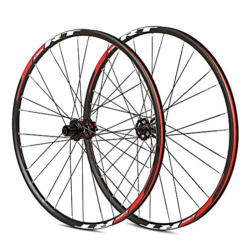 Mountain Bike Wheel : LIDAUTO Mountain Bike WheelSet 29" Wheels Front / Rear 28 Holes Clincher R3.0 8 / 9 / 10 / 11 Speed Flywheel