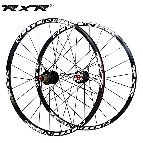 Mountain Bike Wheel : LIDAUTO MTB Mountain Bike Wheel Bicycle Light Weight Aluminum Alloy + Carbon Fiber 26in 27.5 inch