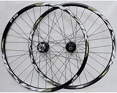 Mountain Bike Wheel : LILIS Wheel Mountain Bike Wheel Disc Brake MTB Bike Wheel Set 26 Inch 27.5 Inch 29 Inch Card Wheel Mountain Bike (Color : #2, Size : 27.5inch)