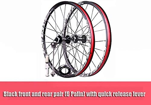 Mountain Bike Wheel : LIMQ 26 Inch Bike Wheelset, Cycling Wheels Mountain Bike Disc Brake Wheel Set Quick Release Palin Bearing 7 / 8 / 9 / 10 Speed 6 Palin