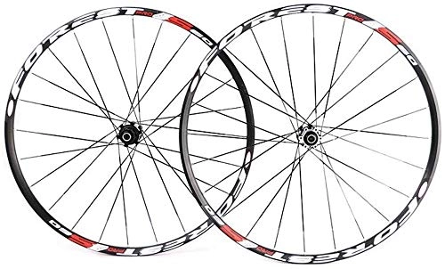 Mountain Bike Wheel : LIMQ Cycling Front Rear Wheels 26" 27.5" Double Wall Wheelset Quick Release Hub Rim Disc Brake For 7 8 9 10 11s Freewheel, B-26inch