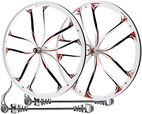 Mountain Bike Wheel : LIMQ MTB Wheel Set, 26 Inch Bicycle Wheel One-wheeled Wheel Before And After Cycling