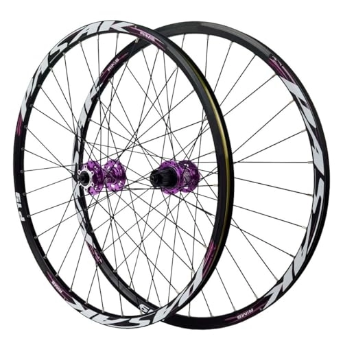 Mountain Bike Wheel : LvTu Mountain Bike Wheel set 24 inch HB08 / P19-HG-HUB MTB Wheels Quick Release Disc Brakes, 32H Bike Wheels fit 7-12 Speed Cassette (Color : Wheel set, Size : 24 inch)