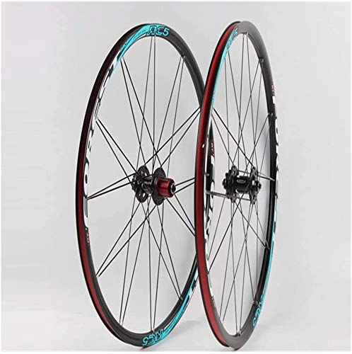 Mountain Bike Wheel : LVYE1 MRMF 26 inch MTB bicycle wheels, Double walled Front rear wheel Mountain bike wheelset Fast release disc brake 8 9 10 speed Palin bearings 24 H, D, 27.5in