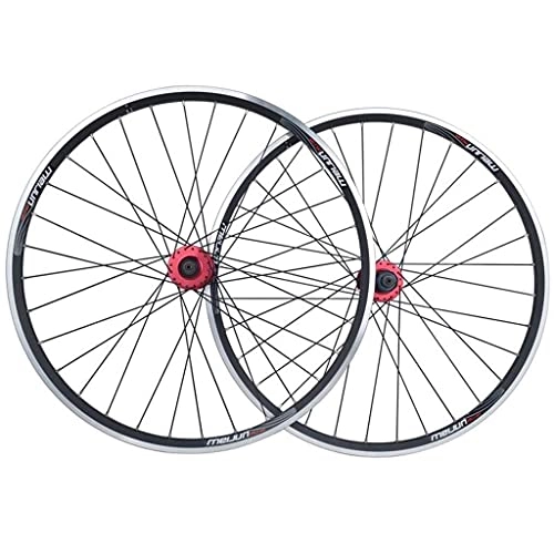 Mountain Bike Wheel : LYTBJ Mountain Bike Wheelset 26, Double Wall Cycling Wheels V Discbrake Quick Release Sealed Bearings Compatible 8 / 9 / 10 Speed