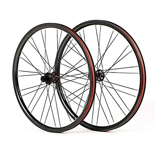 Mountain Bike Wheel : LYzpf Mountain Bike Wheel Front Rear Set Rims Disc Bicycle 4 Bearing 27.5 inch Carbon Fiber Equipment Accessories