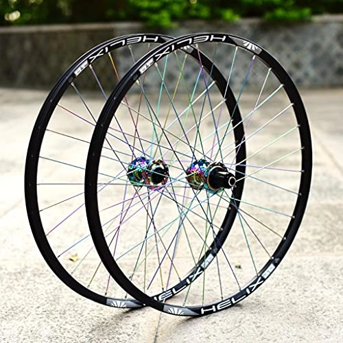 Mountain Bike Wheel : M-YN 26" 27.5" 29" MTB Bike Wheelset Aluminum Alloy Disc Brake Mountain Cycling Wheels For 8 / 9 / 10 / 11 Speed(Size:27.5inch)