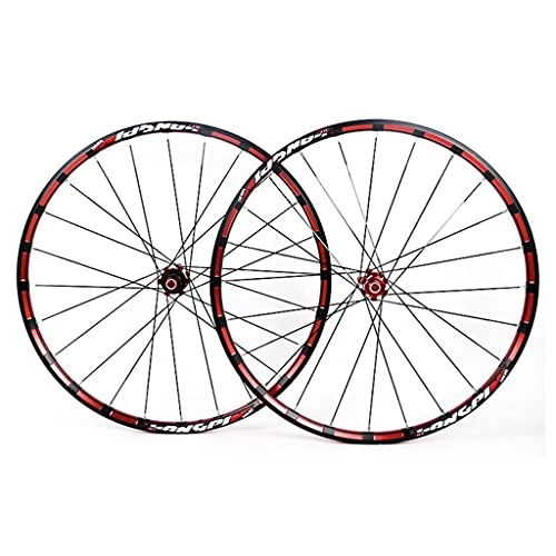 Mountain Bike Wheel : M-YN 26-inch Mountain Bike Wheel Set, 24H Disc Brake Bike Wheel, Full Set Of Hubs Front And Rear