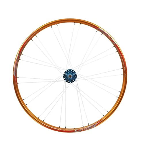 Mountain Bike Wheel : M-YN Bike Rim MTB Rear Wheels 26” Mountain Bike Wheel Bicycle Alloy Rim Carbon Hub(Color:golden)