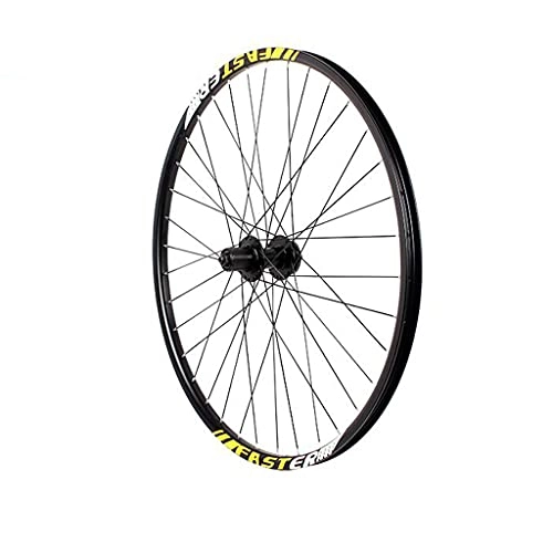Mountain Bike Wheel : M-YN Mountain Bike Rear Wheel 27.5", Disc Brake Bike Wheels For 7-11 Speed Cassette, 36H Carbon Hub Bicycle(Color:yellow)