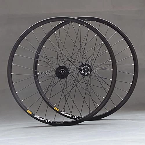 Mountain Bike Wheel : M-YN Mountain Bike Wheelset 26 / 27.5 / 29 Inch, MTB Cycling Wheels Alloy Double Wall Rim Disc Brake Quick Release Sealed Bearings 7 8 9 10 11 Speed(Size:29inch)