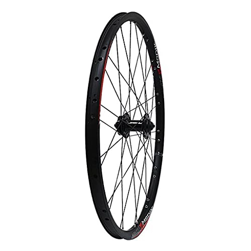 Mountain Bike Wheel : M-YN MTB Front Wheel 26" Quick Release Disc Brake 28H Mountain Bike Wheels, High Strength Aluminum Alloy Rim Black