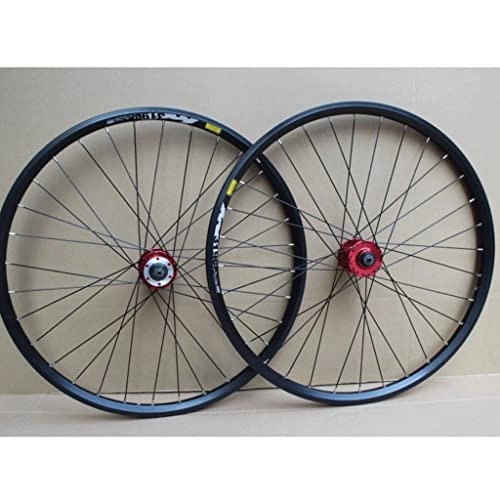 Mountain Bike Wheel : M-YN MTB Wheelset 24" Quick Release Disc Brake 32H Mountain Bike Wheels, High Strength Aluminum Alloy Rim