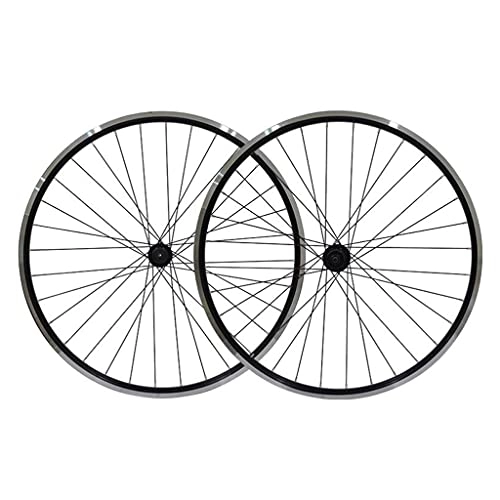 Mountain Bike Wheel : M-YN MTB Wheelset 26" Mountain Bike Wheels, V Brake 32H High Strength Aluminum Alloy Rim Black Bike Wheel, Suitable 7-11 Speed Cassette Mountain Bike Wheelset