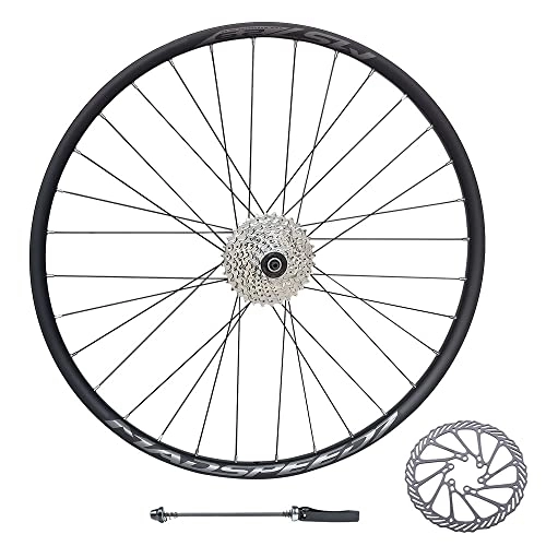 Mountain Bike Wheel : Madspeed7 QR 29" 29er (ETRTO 622x20) MTB Mountain Bike Disc REAR Wheel + 8 Speed Cassette (11-32t) + 160mm Disc Rotor - Taiwan Sealed Bearings Hub (Very Smooth Hub)