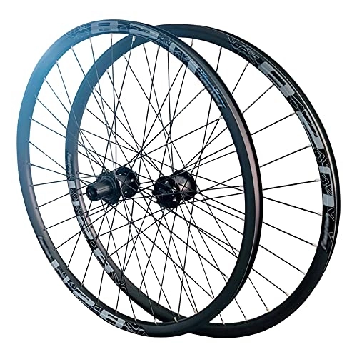 Mountain Bike Wheel : MGRH Mountain Bike MTB Carbon 29 / 27.5 Inch (front + Rear) Mountain Bike Wheel Set Disc Brake Mtb Wheels 120-sound Hub 24H-28H Spokes 29 inch