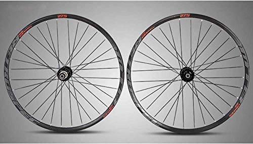 Mountain Bike Wheel : Mnjin Bike Wheel Tyres Spokes Rim 29 inch mountain bike wheelset, double wall rims aluminum alloy wheel quick release disc brake hybrid 32 hole Palin bearings 8 9 10-11 speed