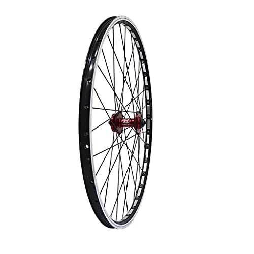Mountain Bike Wheel : Mountain Bike Front Wheel 26 Inch, Double Wall MTB Rim Quick Release V-Brake Disc Brake 32 Hole