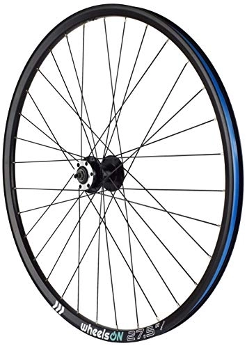 Mountain Bike Wheel : Mountain Bike Front Wheel 27.5 Inch for Disc Brake 32H Black Quick Release